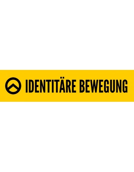 Aufkleber "Identitäre Bewegung" (100 Stk.)