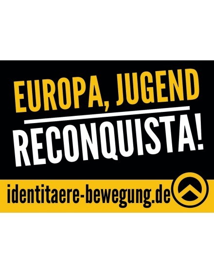Aufkleber - Europa, Jugend, Reconquista (100 Stk.)