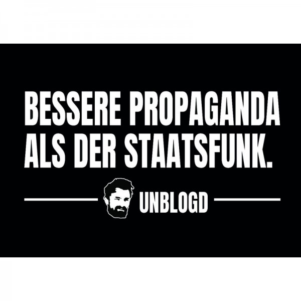 Aufkleber: Staatsfunk