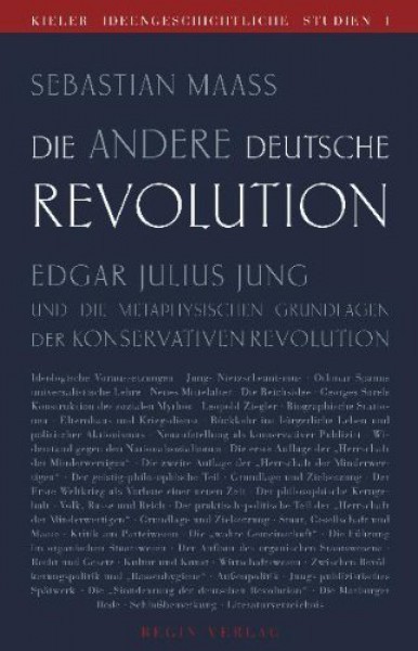 Sebastian Maaß: Die andere deutsche Revolution.
