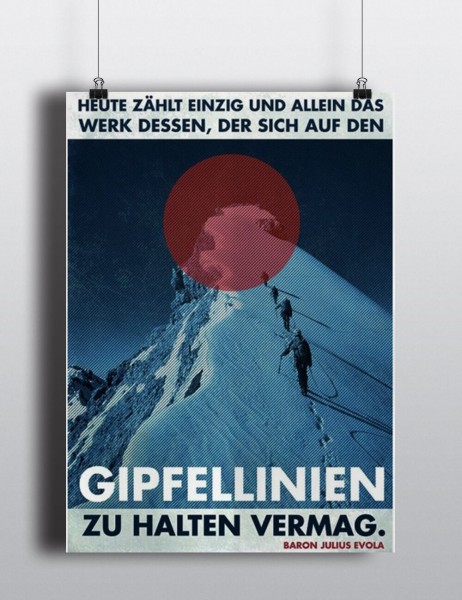 Poster: Gipfellinien