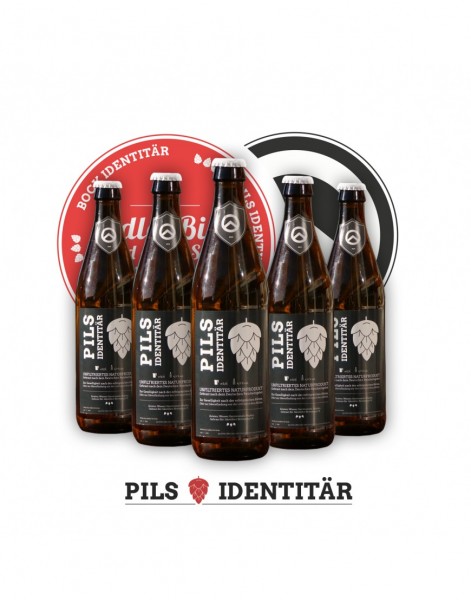 Pils Identitär Bier (18er 0,5l)