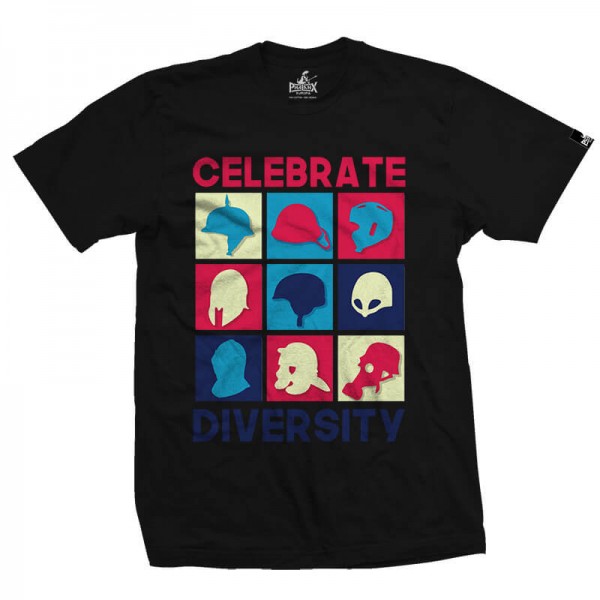 Herrenshirt: Celebrate Diversity