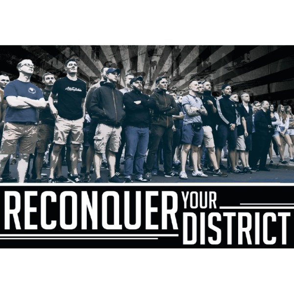 Aufkleber: Reconquer your District
